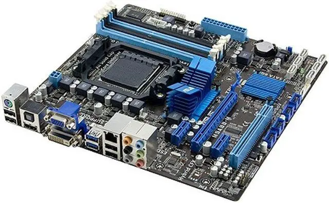 Alt view image 2 of 3 - ASUS M5A88-M Socket AM3+ DDR3 16GB Micro ATX Motherboard