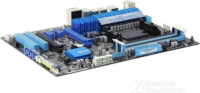 Alt view image 4 of 5 - ASUS M5A97 EVO Socket AM3+ DDR3 32GB ATX Motherboard