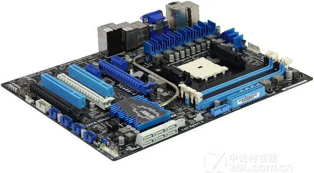 Alt view image 3 of 4 - ASUS F2A85-V PRO Socket FM2 DDR3 64GB ATX Motherboard