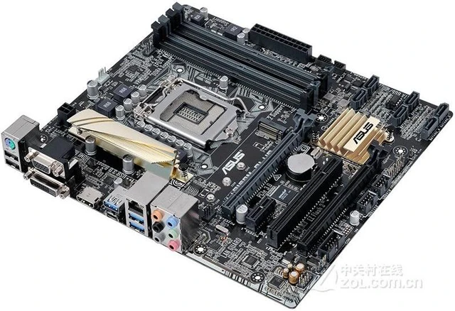 Alt view image 2 of 3 - ASUS B150M-PLUS LGA 1151 Intel B150 DDR4 64GB Micro ATX Motherboard