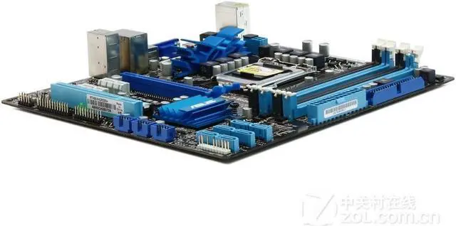 Alt view image 3 of 4 - ASUS P7P55-M LGA 1156 DDR3 16GB Micro ATX Motherboard