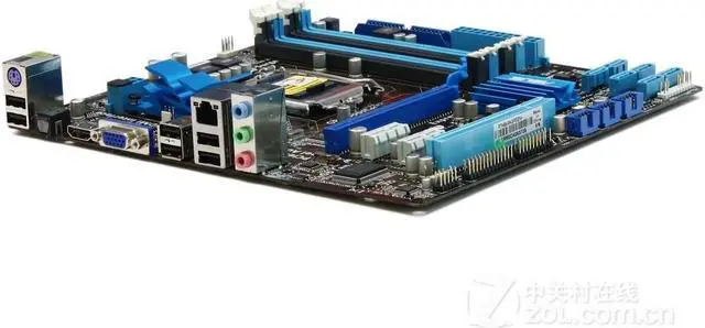 Alt view image 4 of 4 - ASUS P7P55-M LGA 1156 DDR3 16GB Micro ATX Motherboard