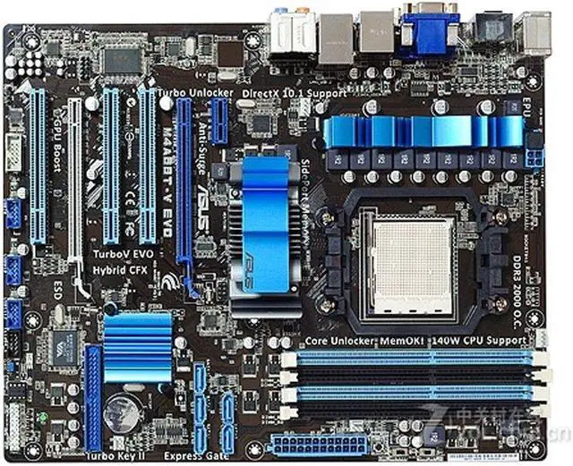 Main image of ASUS M4A88T-V EVO Socket AM3 DDR3 16GB ATX Motherboard