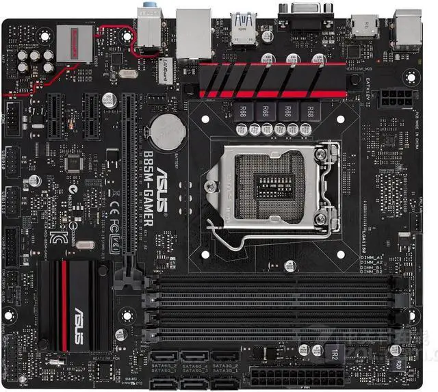 Main image of ASUS B85M-GAMER LGA 1150 DDR3 32GB Micro ATX Motherboard