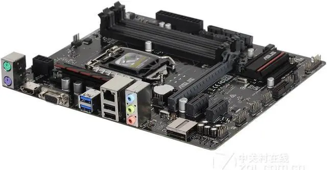 Alt view image 4 of 4 - ASUS B85M-GAMER LGA 1150 DDR3 32GB Micro ATX Motherboard