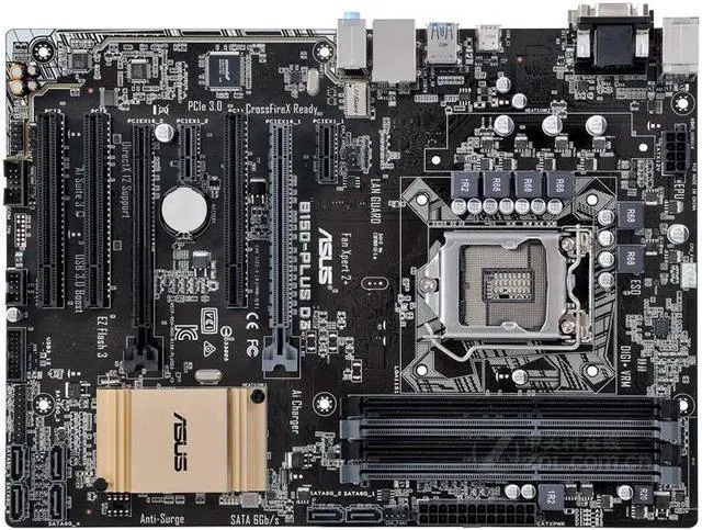 Main image of ASUS B150-PLUS D3 LGA 1151 DDR3 64GB ATX Motherboard