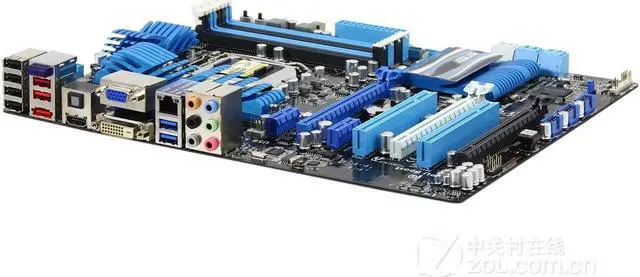 Alt view image 2 of 5 - ASUS P8Z68-V LGA 1155 DDR3 32GB ATX Motherboard