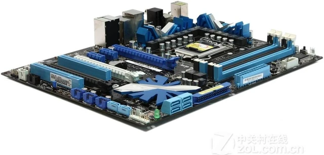 Alt view image 3 of 4 - ASUS P7P55D PRO LGA 1156 Intel P55 DDR3 16GB ATX Motherboard