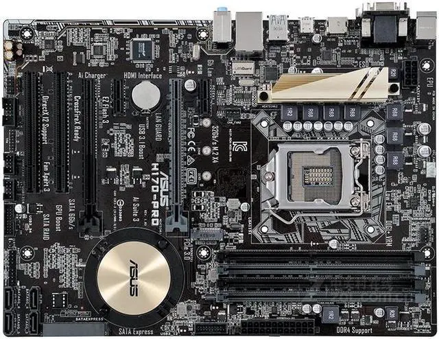 Main image of ASUS H170-PRO LGA 1151 DDR4 64GB ATX Motherboard