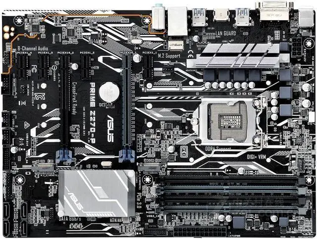 Main image of ASUS PRIME Z270-P LGA 1151 DDR4 64GB ATX Motherboard