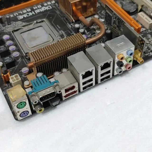 Alt view image 2 of 3 - ASUS P5W DH Deluxe LGA 775 DDR2 8GB ATX Motherboard