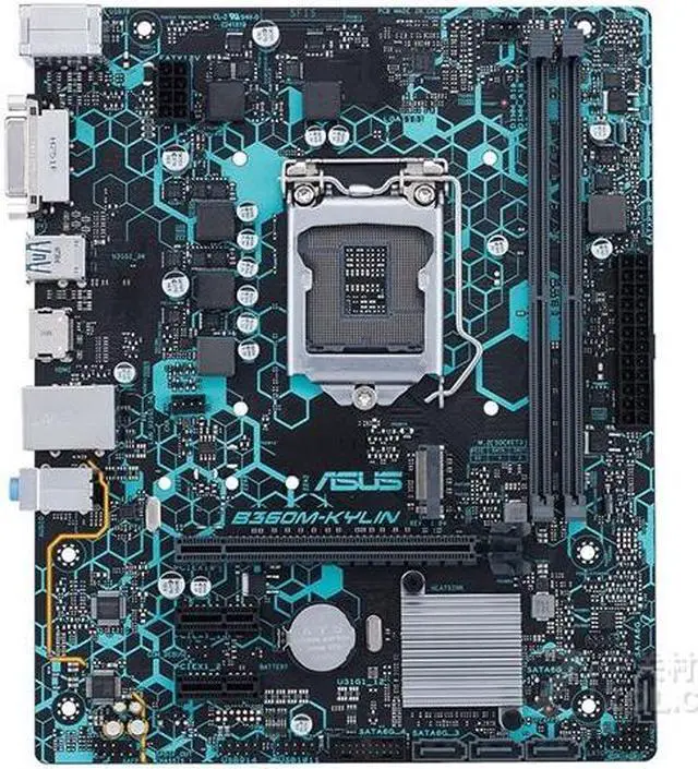 Main image of ASUS B360M-KYLIN LGA 1151 DDR4 32GB Micro ATX Motherboard