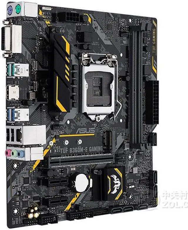 Alt view image 2 of 4 - ASUS TUF B360M-E GAMING LGA 1151 DDR4 32GB Micro ATX Motherboard