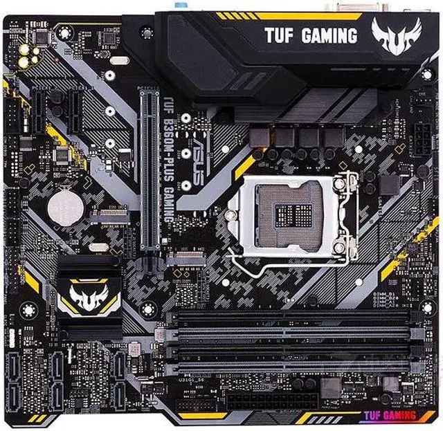 Main image of ASUS TUF B360M-PLUS GAMING LGA 1151 DDR4 64GB Micro ATX Motherboard