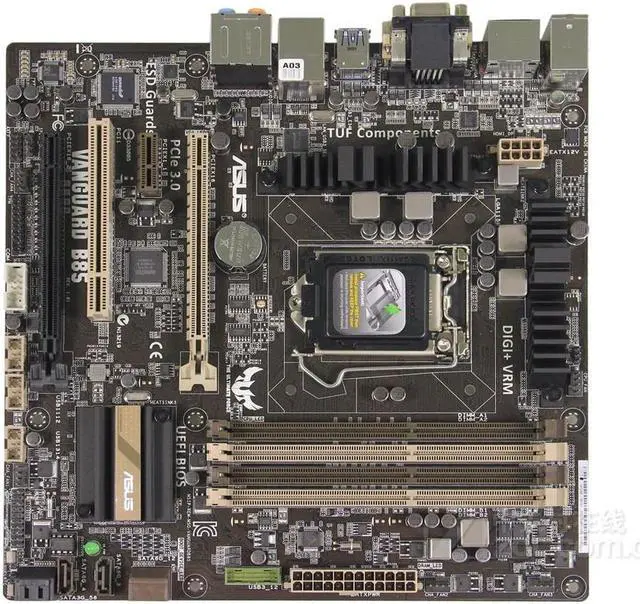 Main image of ASUS VANGUARD B85 LGA 1150 DDR3 32GB Micro ATX Motherboard