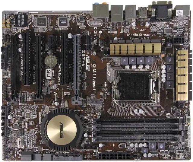 Main image of ASUS Z97-A LGA 1150 DDR3 32GB ATX Motherboard