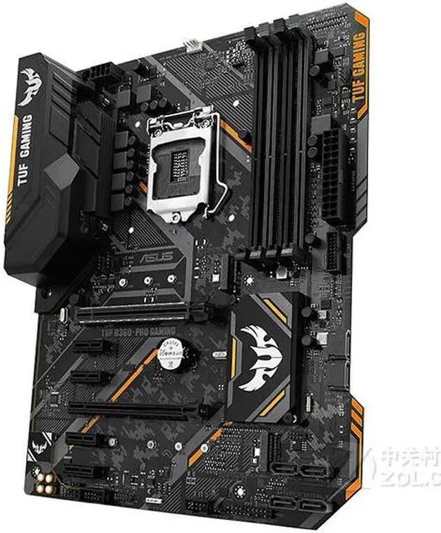 Alt view image 2 of 4 - ASUS TUF B360-PRO GAMING LGA 1151 DDR4 64GB ATX Motherboard