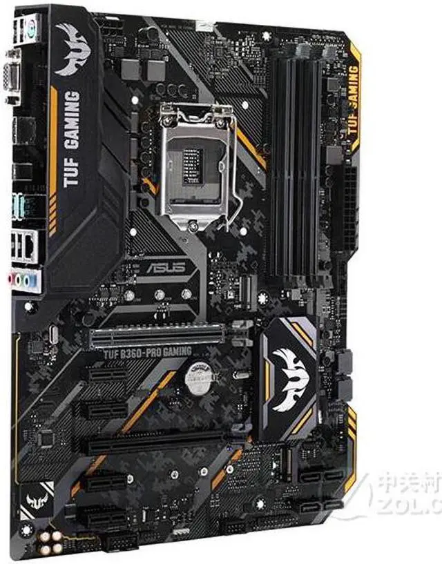 Alt view image 3 of 4 - ASUS TUF B360-PRO GAMING LGA 1151 DDR4 64GB ATX Motherboard