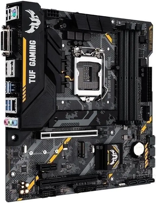 Alt view image 3 of 4 - ASUS TUF B365M-PLUS GAMING LGA 1151 DDR4 64GB Micro ATX Motherboard