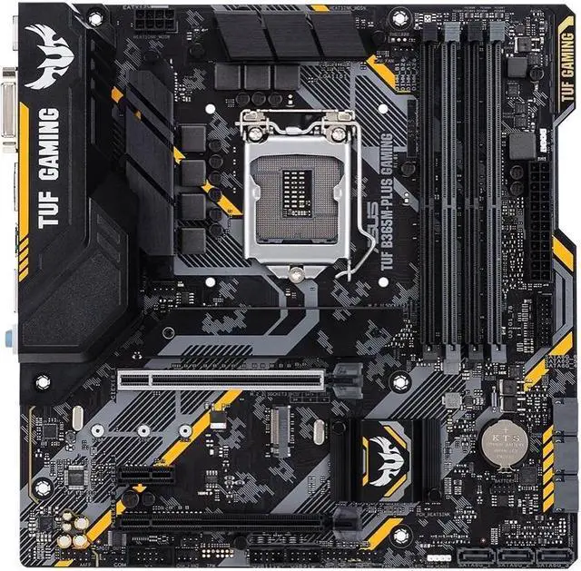Main image of ASUS TUF B365M-PLUS GAMING LGA 1151 DDR4 64GB Micro ATX Motherboard