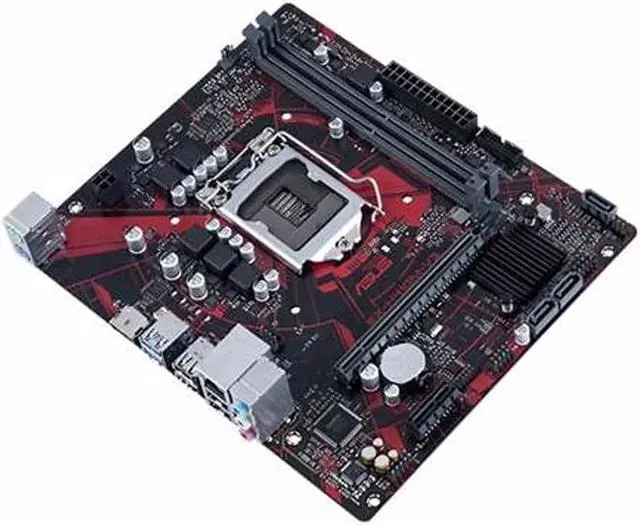 Alt view image 2 of 3 - ASUS EX-H410M-V3 LGA 1200 DDR4 64GB Micro ATX Motherboard