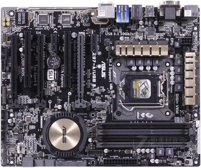 Refurbished: ASUS Z97-A/USB3.1 LGA 1150 DDR3 32GB ATX