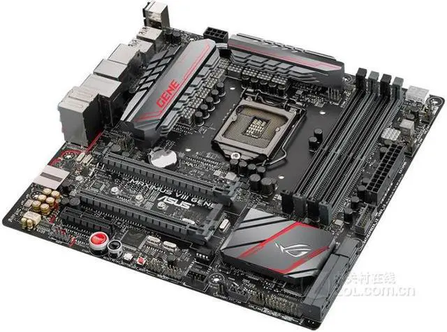 Alt view image 2 of 4 - ASUS MAXIMUS VIII GENE LGA 1151 DDR4 64GB Micro ATX Motherboard
