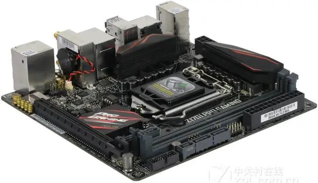 Alt view image 3 of 5 - ASUS Z170I PRO GAMING LGA 1151 DDR4 32GB Mini-ITX Motherboard