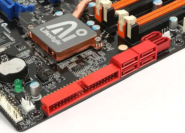 Alt view image 4 of 5 - ASUS P5E3 Deluxe LGA 775 DDR3 8GB ATX Motherboard