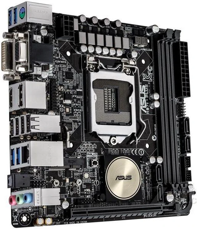 Alt view image 2 of 4 - ASUS H97I-PLUS LGA 1150 Intel H97 DDR3 16GB Mini-ITX Motherboard