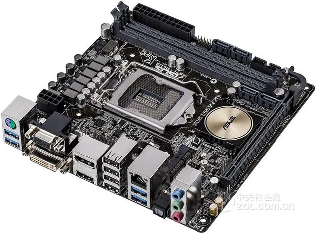 Alt view image 3 of 4 - ASUS H97I-PLUS LGA 1150 Intel H97 DDR3 16GB Mini-ITX Motherboard