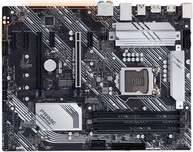 Main image of ASUS PRIME Z490-P LGA 1200 DDR4 128GB ATX Motherboard