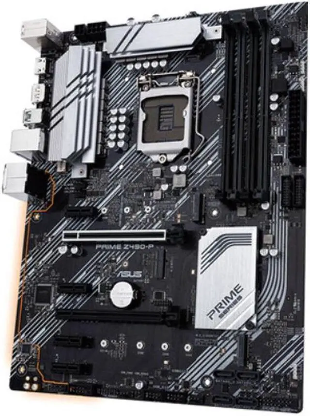 Alt view image 3 of 4 - ASUS PRIME Z490-P LGA 1200 DDR4 128GB ATX Motherboard