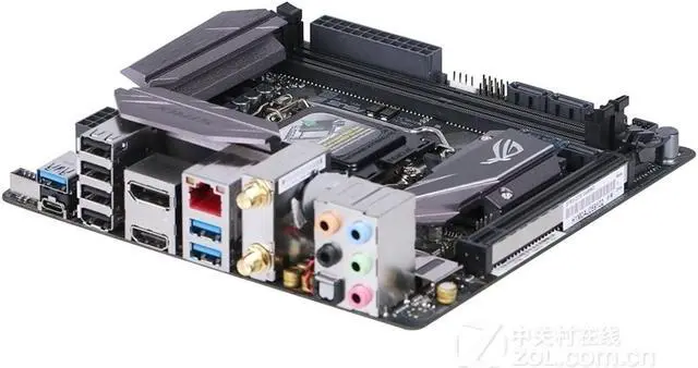 Alt view image 5 of 5 - ASUS ROG STRIX Z270I Gaming LGA 1151 DDR4 32GB Mini-ITX Motherboard