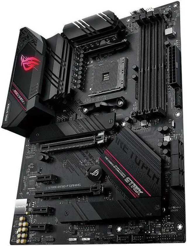 Alt view image 3 of 4 - ASUS ROG STRIX B550-F GAMING Socket AM4 DDR4 128GB ATX Motherboard