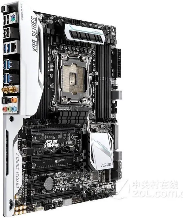 Alt view image 2 of 4 - ASUS X99-PRO LGA 2011-V3 DDR4 64GB ATX Motherboard