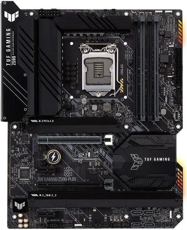 Main image of ASUS TUF GAMING Z590-PLUS LGA 1200 DDR4 128GB ATX Motherboard