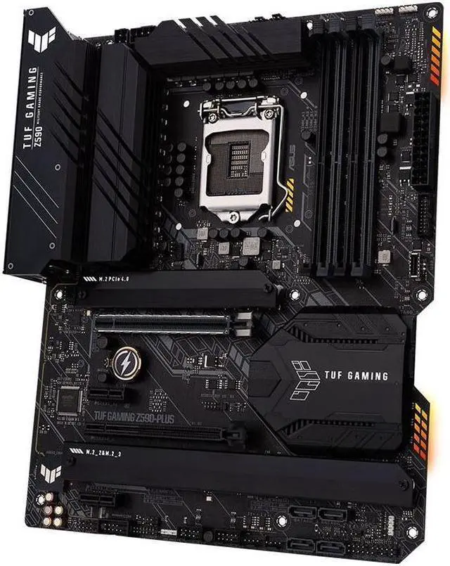 Alt view image 2 of 4 - ASUS TUF GAMING Z590-PLUS LGA 1200 DDR4 128GB ATX Motherboard