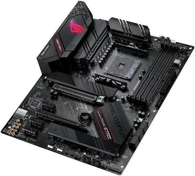Alt view image 2 of 4 - ASUS ROG STRIX B550-F GAMING (WI-FI) Socket AM4 DDR4 128GB ATX Motherboard