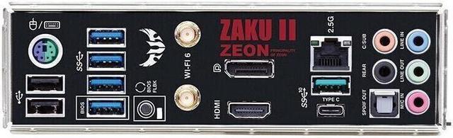 Refurbished: ASUS TUF GAMING B550M-ZAKU (WI-FI) Socket AM4 Refurbished: ASUS TUF GAMING B550M-ZAKU (WI-FI) Socket AM4