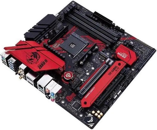 PCパーツ ASUS - TUF GAMING B550M (WI-FI) ZAKU II EDITION ASUS TUF GAMING B550M (WI-FI) - ZAKU II EDITION