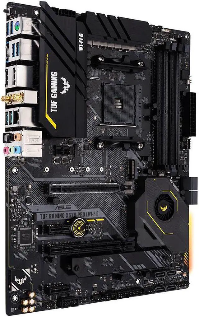 Alt view image 2 of 5 - ASUS TUF GAMING X570-PROWI-FI Socket AM4 DDR4 128GB ATX Motherboard