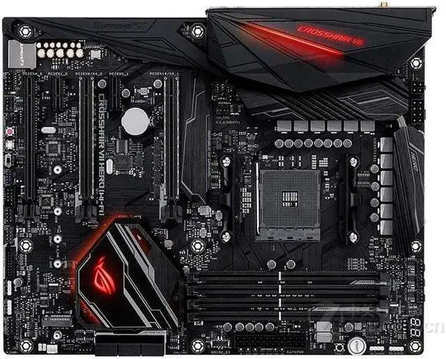 Main image of ASUS ROG CROSSHAIR VII HERO (WI-FI) Socket AM4 DDR4 64GB ATX Motherboard
