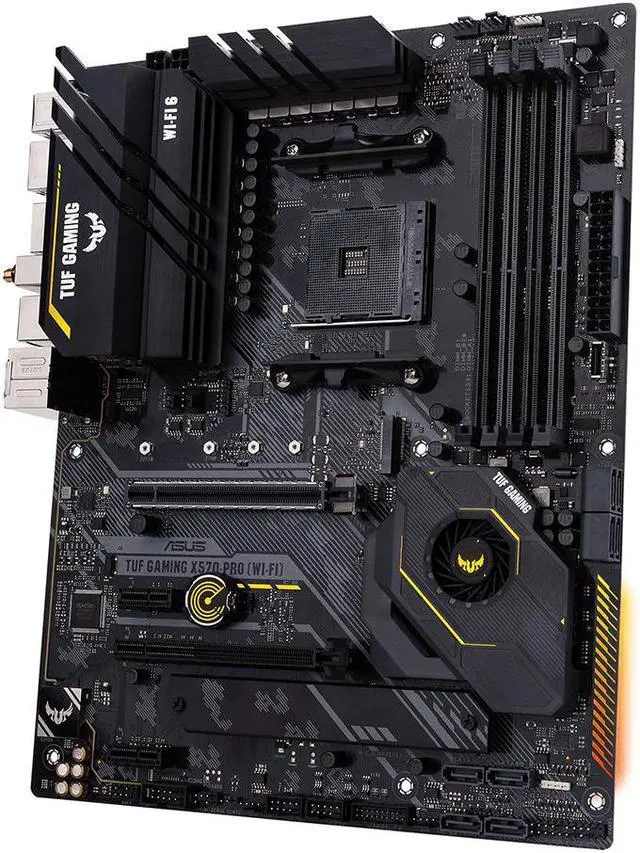Alt view image 3 of 5 - ASUS TUF GAMING X570-PROWI-FI Socket AM4 DDR4 128GB ATX Motherboard
