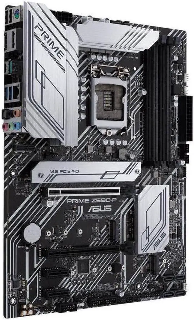 Alt view image 2 of 5 - ASUS PRIME Z590-P LGA 1200 DDR4 128GB ATX Motherboard