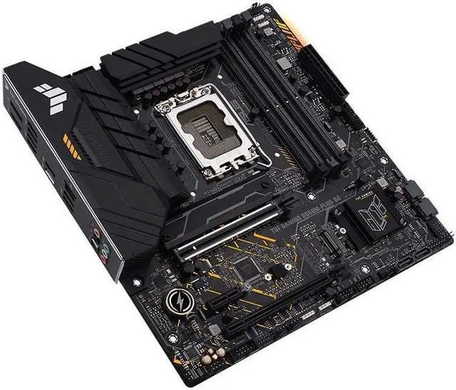 Alt view image 4 of 5 - ASUS TUF GAMING B660M-PLUS D4 LGA 1700 DDR4 128GB Micro ATX Motherboard