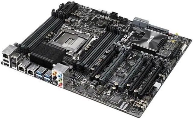 Alt view image 2 of 8 - ASUS X99-WS/IPMI LGA 2011-V3 DDR4 128GB ATX Motherboard