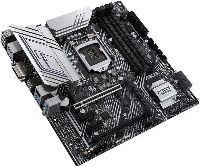 Alt view image 3 of 4 - ASUS PRIME Z590M-PLUS LGA 1200 DDR4 128GB Micro ATX Motherboard