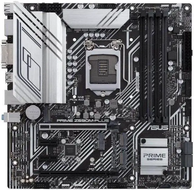 Main image of ASUS PRIME Z590M-PLUS LGA 1200 DDR4 128GB Micro ATX Motherboard