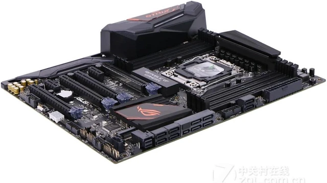 Alt view image 3 of 4 - ASUS ROG STRIX X99 GAMING LGA 2011-V3 Intel X99 DDR4 128GB ATX Motherboard